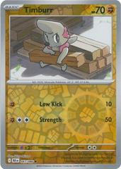 Timburr 47/86 Reverse Holo | Black Bolt | Pokemon Card
