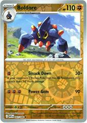 Boldore 47/86 Reverse Holo | White Flare | Pokemon Card