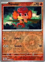 Pansear 14/86 Reverse Holo | White Flare | Pokemon Card