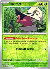 Shelmet 8/86 Reverse Holo | White Flare | Pokemon Card