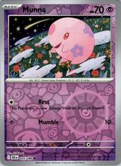 Munna 35/86 Reverse Holo | Black Bolt | Pokemon Card