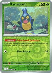 Karrablast 9/86 Reverse Holo | Black Bolt | Pokemon Card
