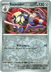 Escavalier 60/86 Reverse Holo | Black Bolt | Pokemon Card