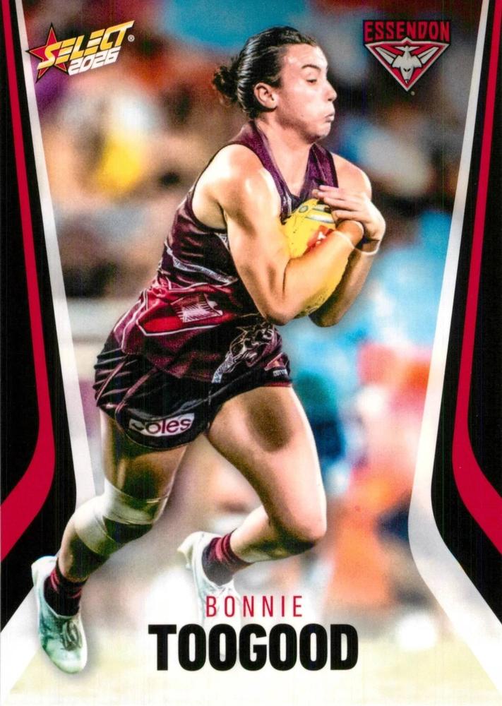 Bonnie Toogood #244 Essendon Bombers | 2026 Select AFL Footy Stars | Trading Card