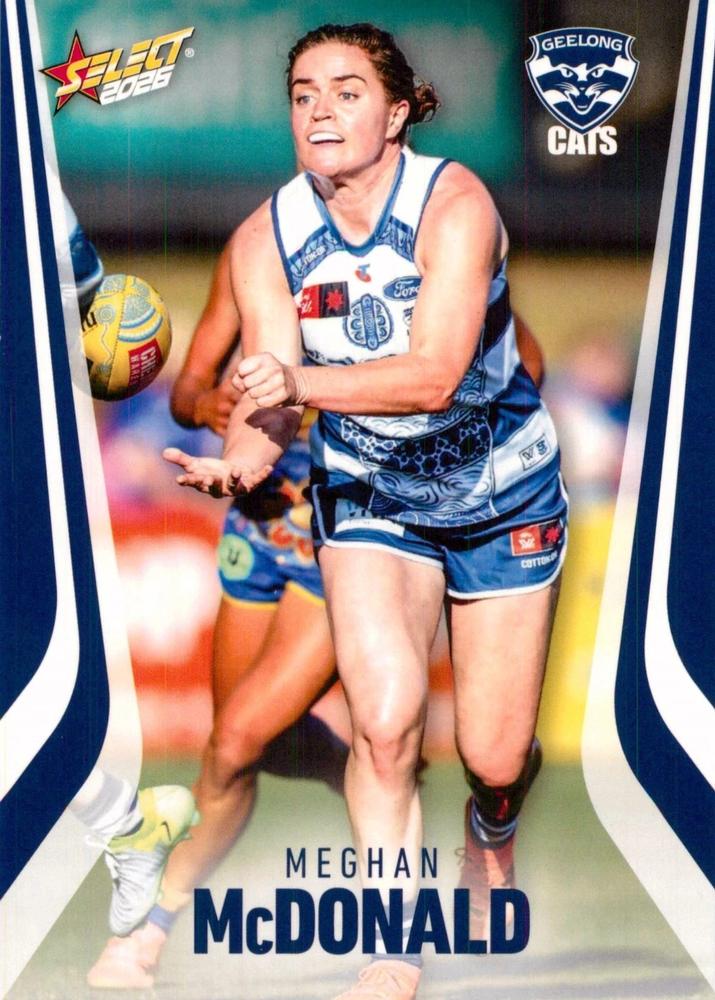 Meghan McDonald #247 Geelong Cats | 2026 Select AFL Footy Stars | Trading Card