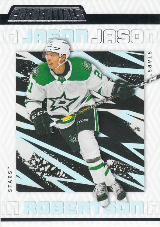 Jason Robertson #24 Dallas Stars | 2023-24 Upper Deck Credentials | NHL Trading Card