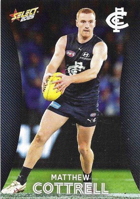 Matthew Cottrell #24 Carlton Blues | 2025 Select AFL Footy Stars | Trading Card