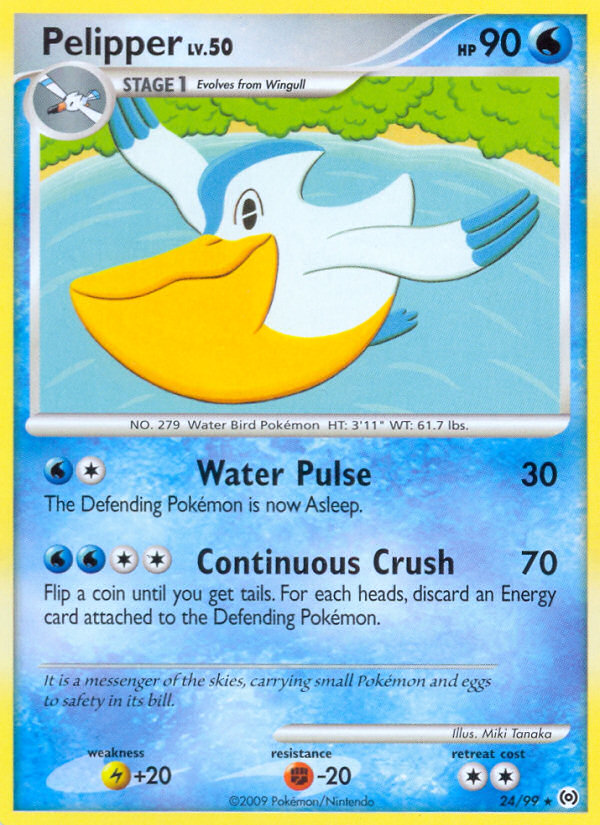 Pelipper 24/99 Rare | Arceus | Pokemon Card