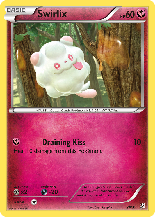 Swirlix 24/39 | Kalos Starter Set | Pokemon Card