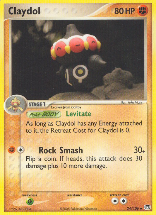 Claydol 24/106 Uncommon | Emerald | Pokemon Card