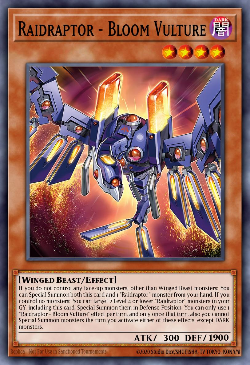 Raidraptor Bloom Vulture - PHNI-EN005 Super Rare | Yu-Gi-Oh! Card