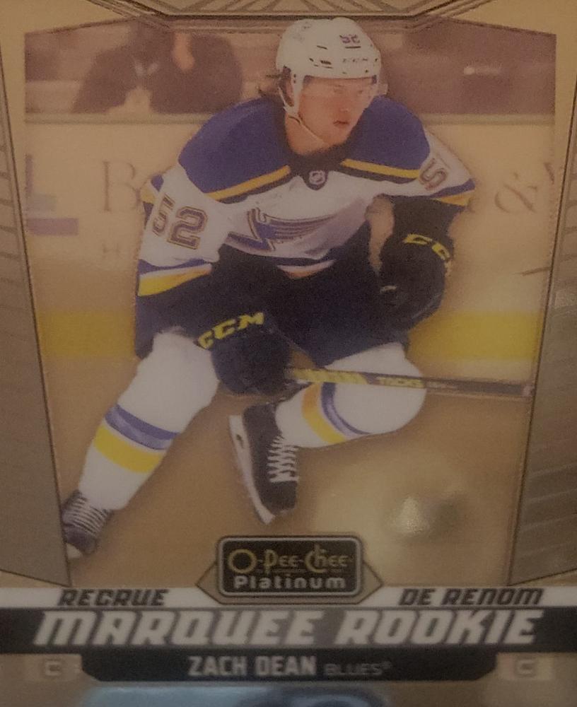 Zach Dean #252 St. Louis Blues | 2024-25 O-Pee-Chee Platinum | NHL Trading Card
