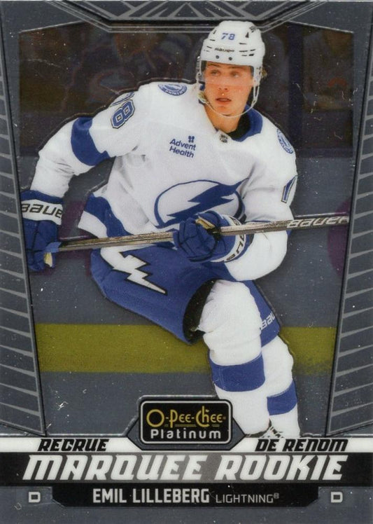 Emil Lilleberg #256 Tampa Bay Lightning | 2024-25 O-Pee-Chee Platinum | NHL Trading Card