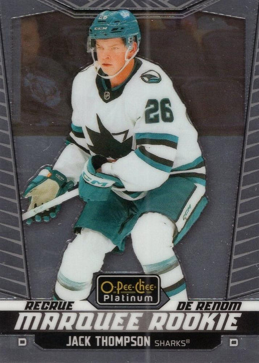 Jack Thompson #258 San Jose Sharks | 2024-25 O-Pee-Chee Platinum | NHL Trading Card