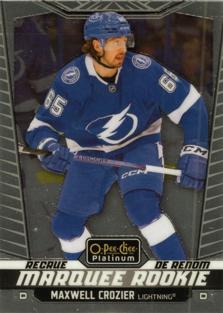 Maxwell Crozier #259 Tampa Bay Lightning | 2024-25 O-Pee-Chee Platinum | NHL Trading Card