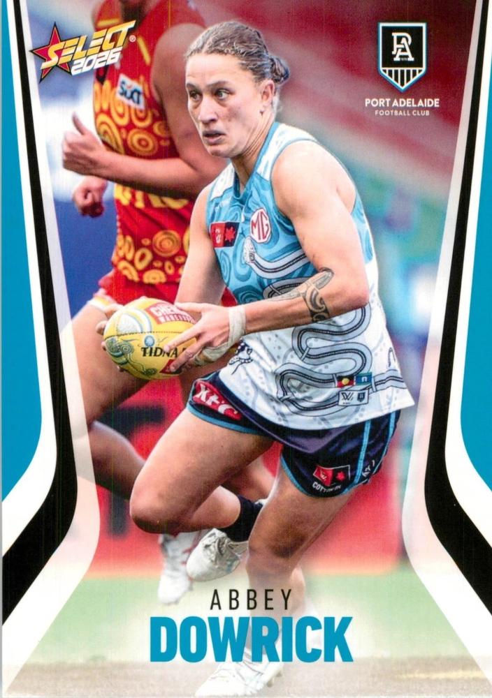 Abbey Dowrick #259 Port Adelaide Power | 2026 Select AFL Footy Stars | Trading Card