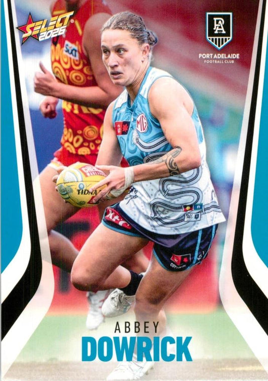 Abbey Dowrick #259 Port Adelaide Power | 2026 Select AFL Footy Stars | Trading Card