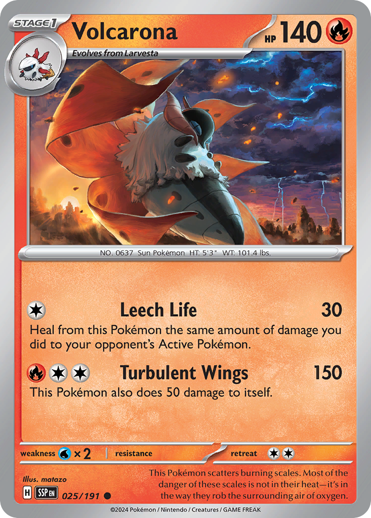 Buy Volcarona | Surging Sparks