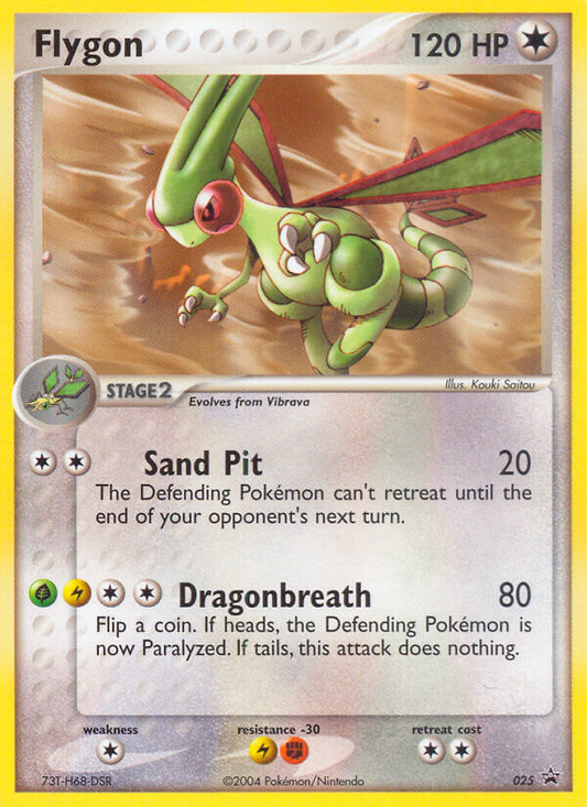 Flygon #25 Promo | Nintendo Black Star Promos | Pokemon Card