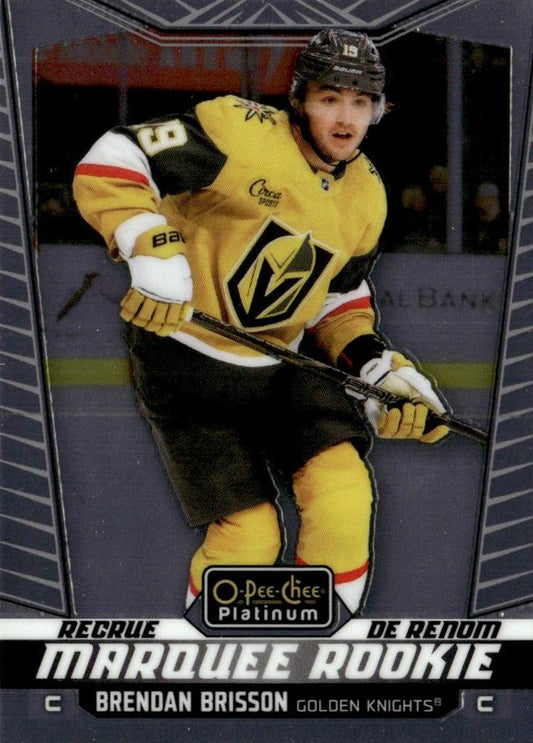 Brendan Brisson #262 Vegas Golden Knights | 2024-25 O-Pee-Chee Platinum | NHL Trading Card