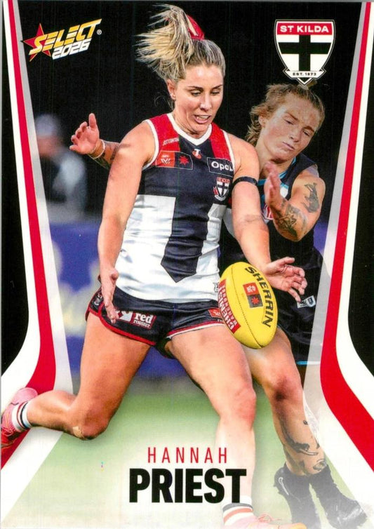 Hannah Priest #263 St. Kilda Saints | 2026 Select AFL Footy Stars | Trading Card