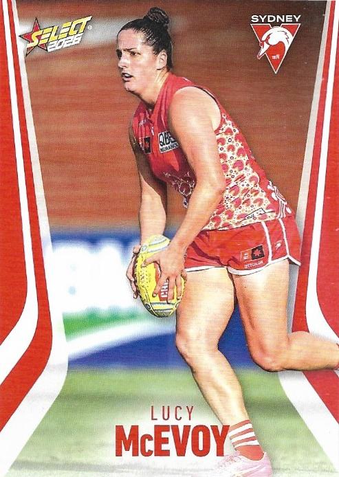 Lucy McEvoy #266 Sydney Swans | 2026 Select AFL Footy Stars | Trading Card