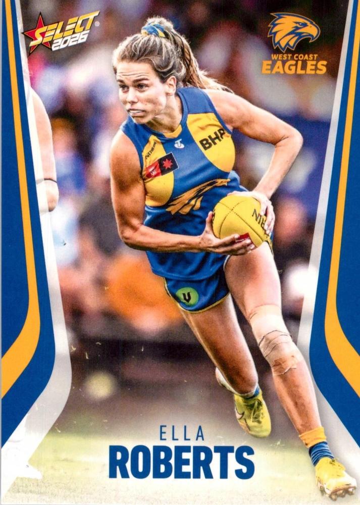 Ella Roberts #267 West Coast Eagles | 2026 Select AFL Footy Stars | Trading Card