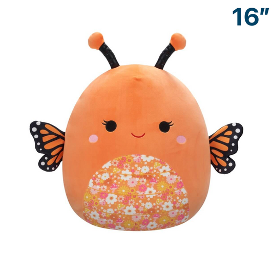 Orange Moth ~ 16" Wave 18 B Squishmallow Plush ~ In Stock ~ Limit ONE Per Customer