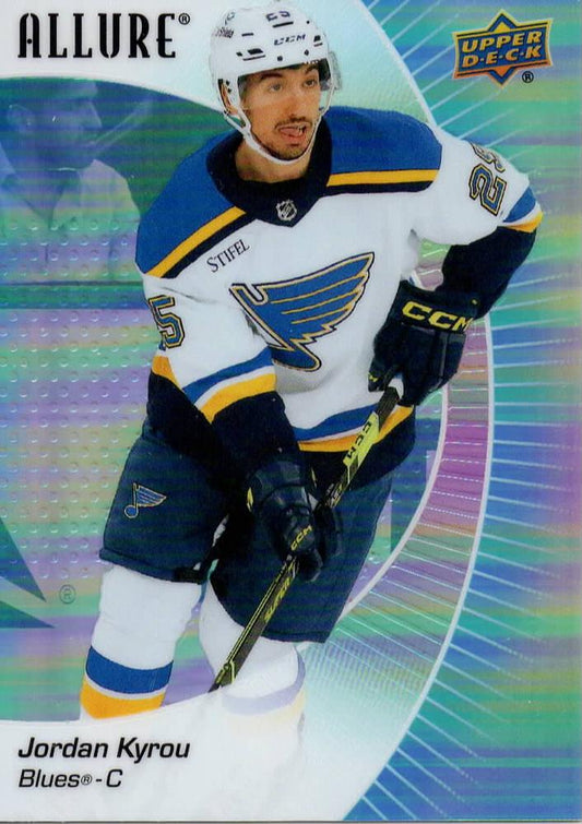 Jordan Kyrou #26 St. Louis Blues | 2023-24 Upper Deck Allure | NHL Trading Card