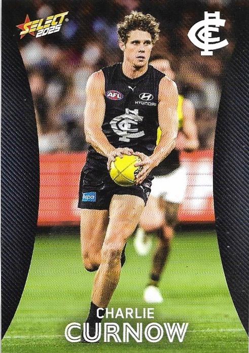 Charlie Curnow #26 Carlton Blues | 2025 Select AFL Footy Stars | Trading Card