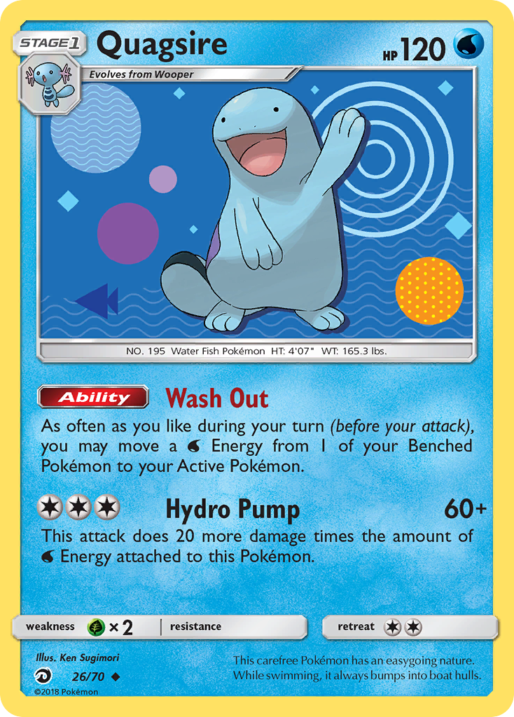 Quagsire 26/70 Uncommon | Dragon Majesty | Pokemon Card