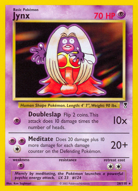 Jynx 26/110 Rare | Legendary Collection | Pokemon Card