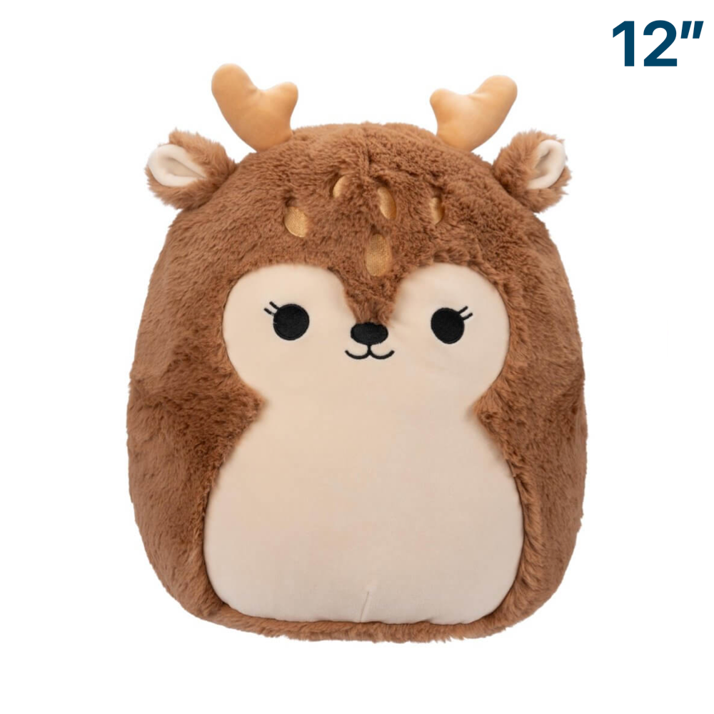 Dawn the Deer ~ 12" FuzzAMallow Wave 16 B Squishmallow Plush ~ In Stock!