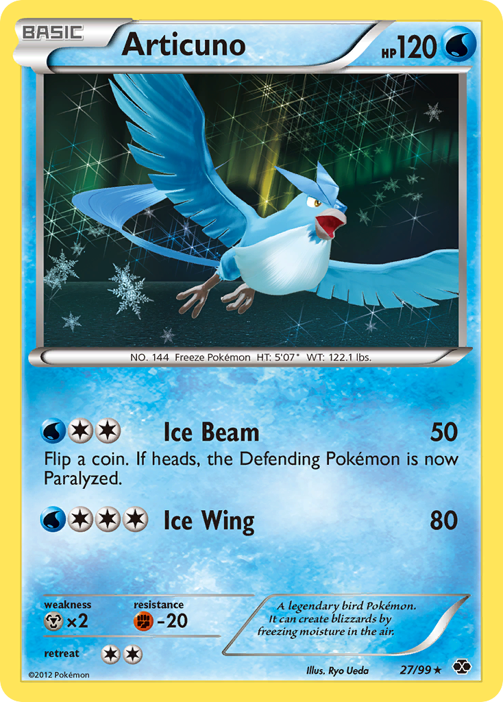 Articuno 27/99 Rare Holo | Next Destinies | Pokemon Card
