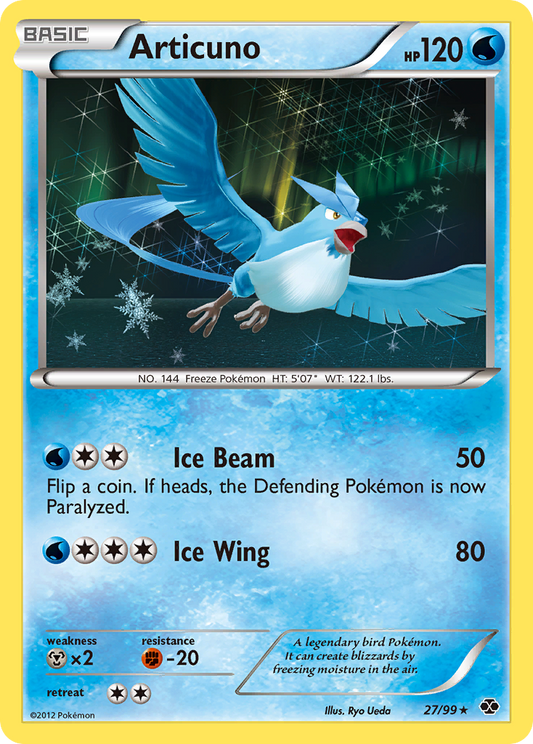 Articuno 27/99 Rare Holo | Next Destinies | Pokemon Card