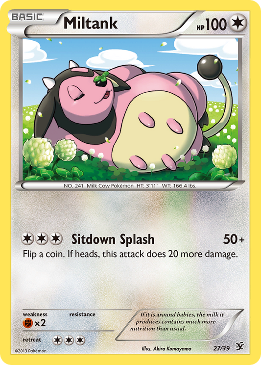 Miltank 27/39 | Kalos Starter Set | Pokemon Card