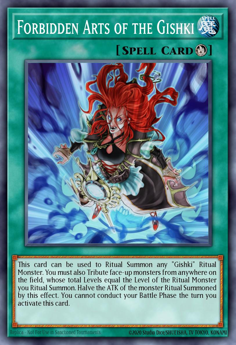 Forbidden Arts of the Gishki - HA06-EN027 Super Rare
