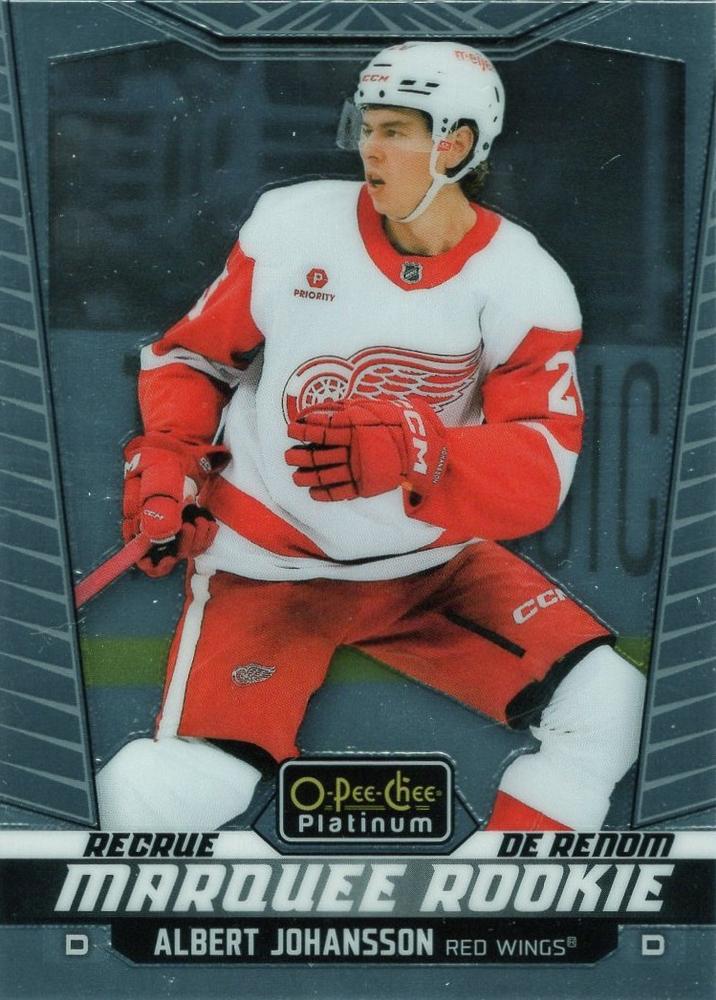 Albert Johansson #286 Detroit Red Wings | 2024-25 O-Pee-Chee Platinum | NHL Trading Card