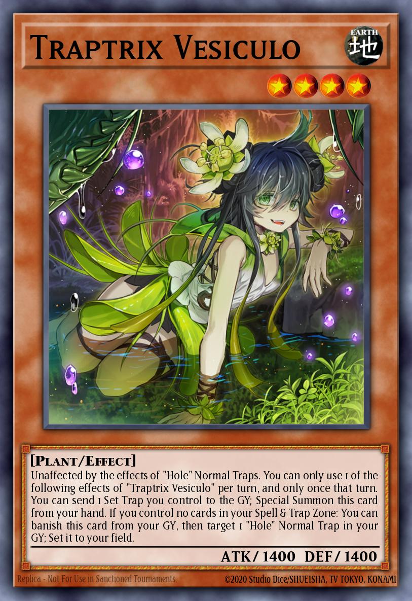 trap card yugioh with basilius on the art Traptrix Vesiculo - MP22-EN063 Super Rare