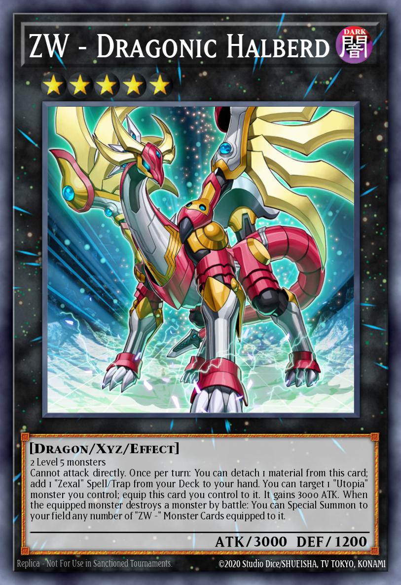 ZW Dragonic Halberd - MP22-EN082 Rare | Yu-Gi-Oh! Card