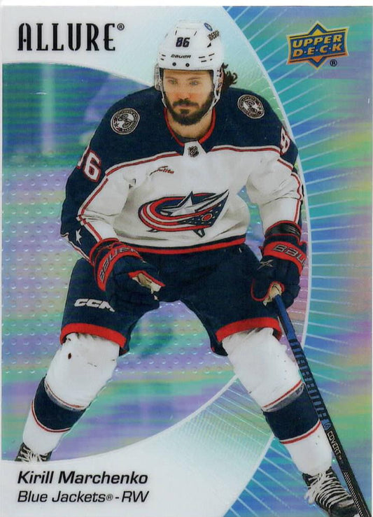 Kirill Marchenko #28 Columbus Blue Jackets | 2023-24 Upper Deck Allure | NHL Trading Card