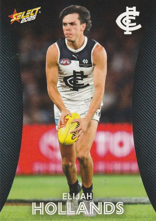 Elijah Hollands #28 Carlton Blues | 2025 Select AFL Footy Stars | Trading Card