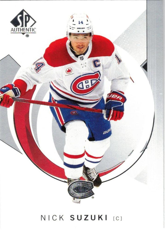 Nick Suzuki #28 Montreal Canadiens | 2024-25 SP Authentic | NHL Trading Card