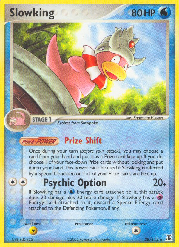 Slowking 28/113 Rare | Delta Species | Pokemon Card