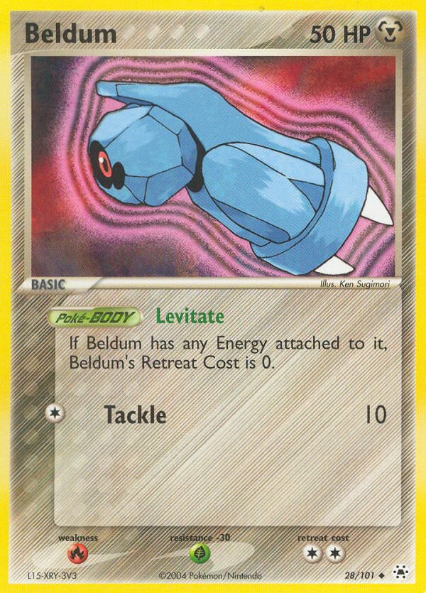 Beldum 28/101 Uncommon | Hidden Legends | Pokemon Card