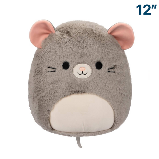 Grey Mouse ~ 12" FuzzAMallow Wave 16 B Squishmallow Plush ~ In Stock!