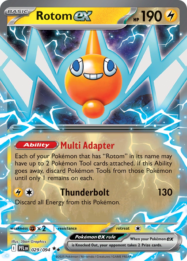 Rotom ex 29/94 Double Rare | Phantasmal Flames