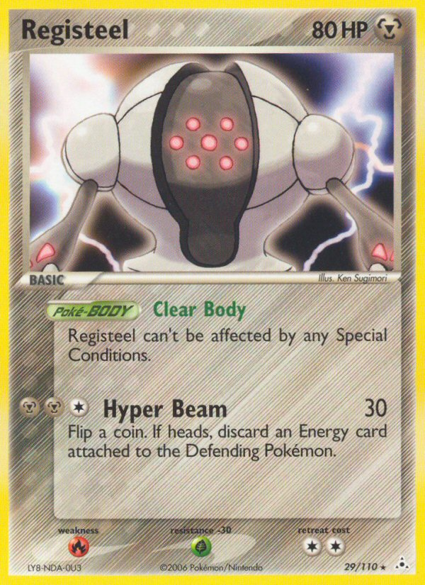 Registeel 29/110 Rare | Holon Phantoms | Pokemon Card