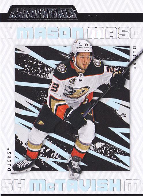 Mason McTavish #2 Anaheim Ducks | 2023-24 Upper Deck Credentials | NHL Trading Card