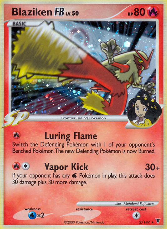 Blaziken FB 2/147 Rare Holo | Supreme Victors | Pokemon Card
